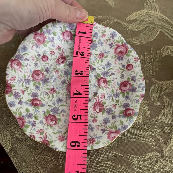 Royal Standard Chintz Floral Wide Mouth Teacup & Saucer - Picture 11 of 13